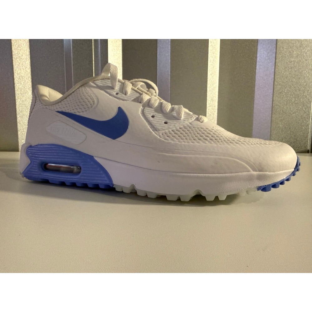 Nike Air‎ Max 90 Golf White Blue Men's Sz 11.5 Shoes CW3303 100